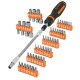 DESARMADOR TIPO MATRACA 58 PIEZAS TRUPER (JDM-58) 18220