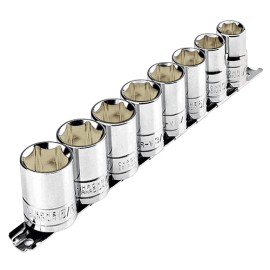 JUEGO DADOS CUADRO 1/2″ 9 PZA PRETUL (JD-1/2X9SAE-P) 21170