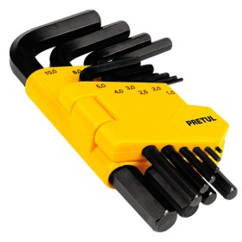 JUEGO DE LLAVES ALLEN 13 PIEZAS STANDARD PRETUL (ALL-13P-P) 21856