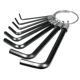 JUEGO DE LLAVES ALLEN 8 PIEZAS STANDARD (TIPO LLAVERO) PRETUL (ALL-P8P) 21850
