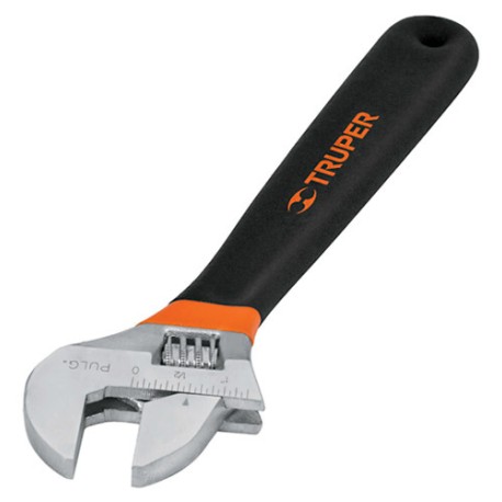 LLAVE AJUSTABLE CON GRIP 6″ TRUPER (PET-6X) 15509
