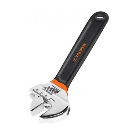 LLAVE AJUSTABLE CON GRIP 8″ TRUPER (PET-8X) 15510