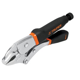 PINZA DE PRESION CURVA C/VINILDE 10″ TRUPER (PPT-10CX) 17436