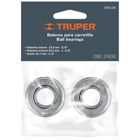 BALERO P/CARRETILLA C/2 PZAS TRUPER (BAS-2B)