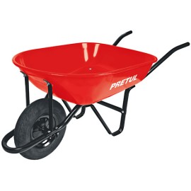 CARRETILLA PRETUL SEMI HONDA 80 LTS.  ROJA (CAP-50NB)