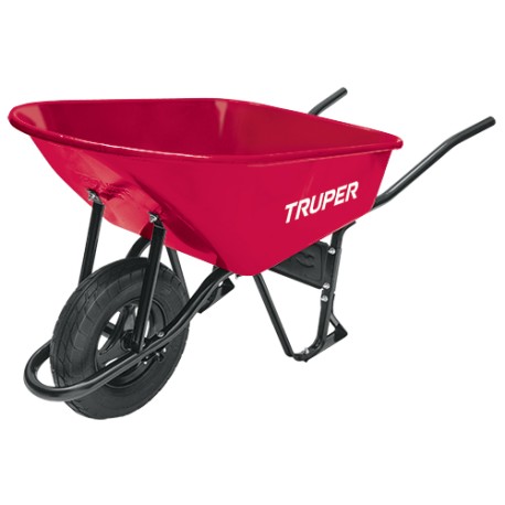 CARRETILLA TRUPER SUPER HONDA ROJA 100 LTS. (CAT-60ND)