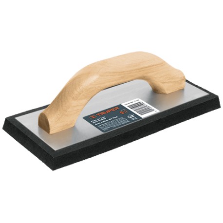 FLOTA DE HULE ACABADO FINO 9 1/2″ TRUPER (FL-10N)