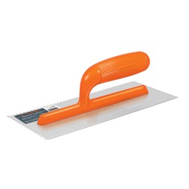 LLANA DENTADO TRIANGULAR 6 REMACHES MANGO PLASTICO TRUPER (LLP-6D)