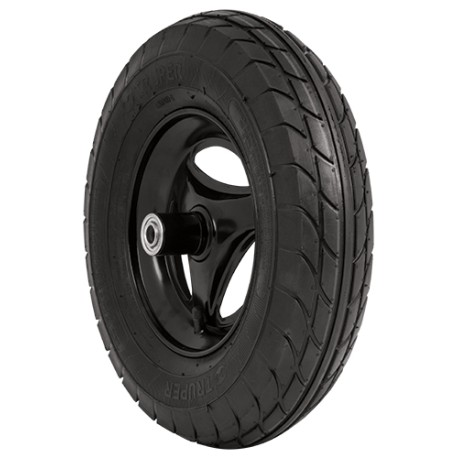 LLANTA P/CARRETILLA 16″ CON RIN, EJE Y BALEROS TRUPER (TACONUDA) (RN)