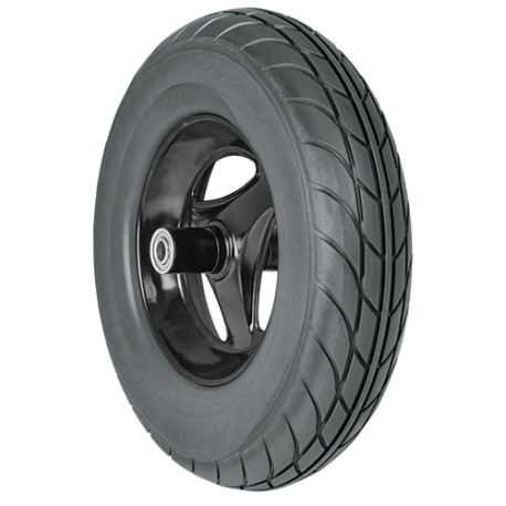 LLANTA P/CARRETILLA IMPONCHABLE 16″ CON RIN,EJE Y BALEROS TRUPER (RN-X)