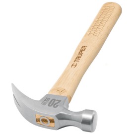 MARTILLO MANGO DE MADERA UÑA CURVA 20 OZ. TRUPER (MA-20)