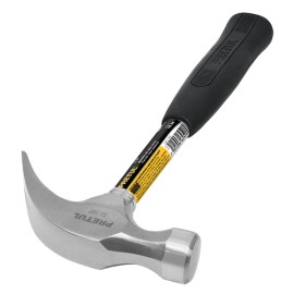 MARTILLO TUBULAR MANGO NEOPRENO UÑA CURVA 16 OZ. PRETUL (SJ-16P)