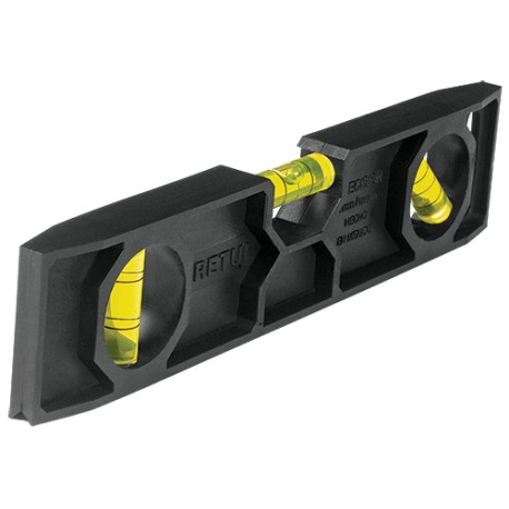 NIVEL TORPEDO C/3 GOTAS 9″ PRETUL (NT-9P)