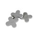 SEPARADOR PLASTICO P/PISO 1/2″ (BOLSA C/50)